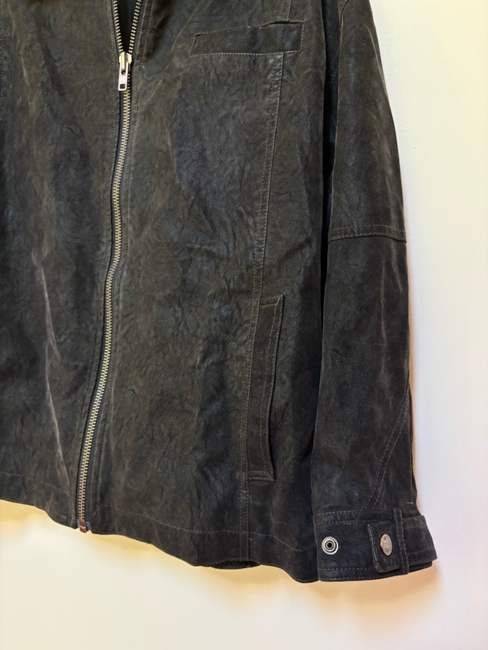 NWOT Free People We The Free Sloane Vegan Suede Jacket Size XS - Picture 9 of 16